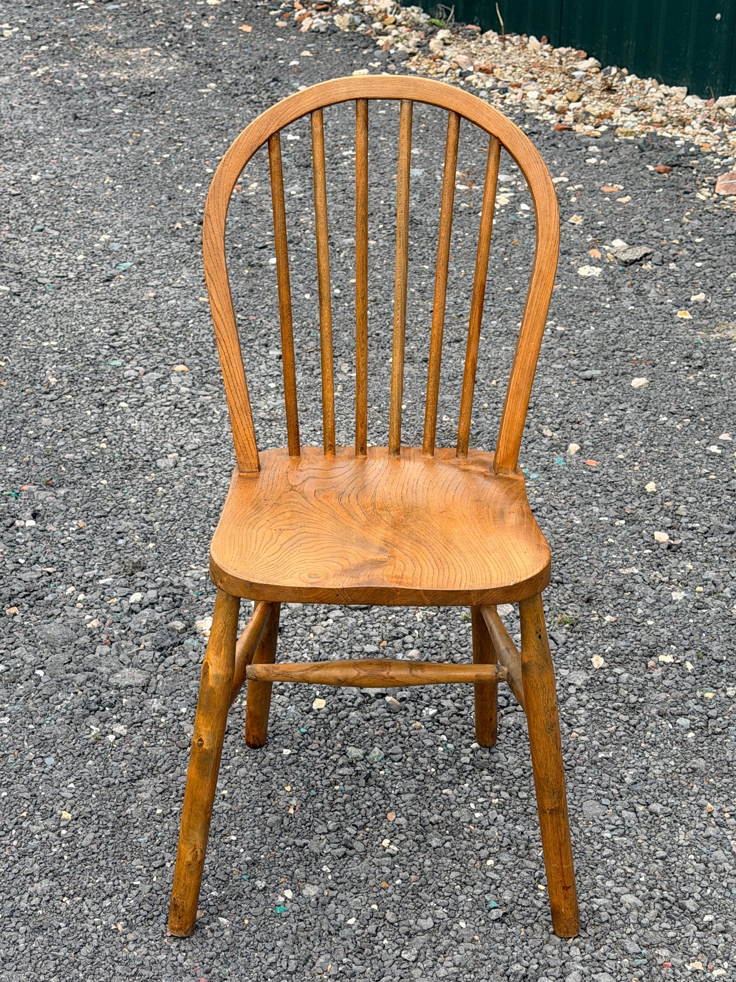 Rare 1940s Vintage Ercol F221 CC41 Utility Windsor Chair Parker Knoll Code 66